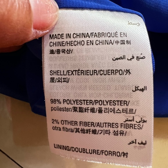 INC Womens Blouse Long Sleeve Off-The-Shoulder Tie Dye Top Shirt Multi S $70 NWT - Picture 16 of 16